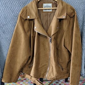 Levi's Women's Brown Faux Suede Jacket